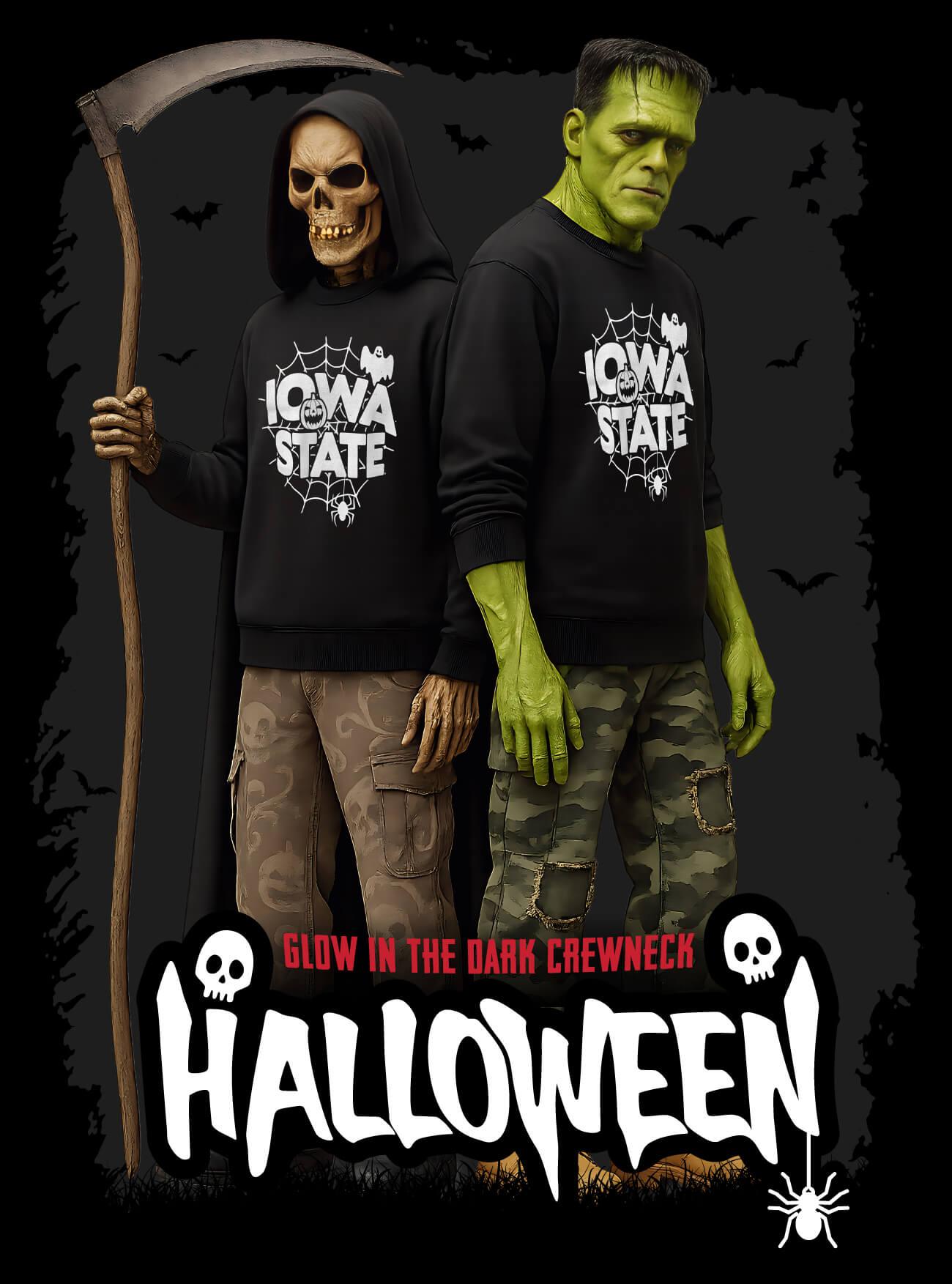 Halloween Glow In The Dark Crewneck
